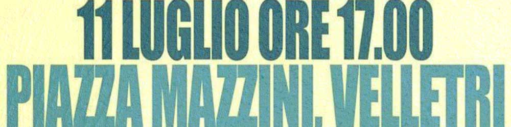 11 lug 2020 Iniziativa a Velletri