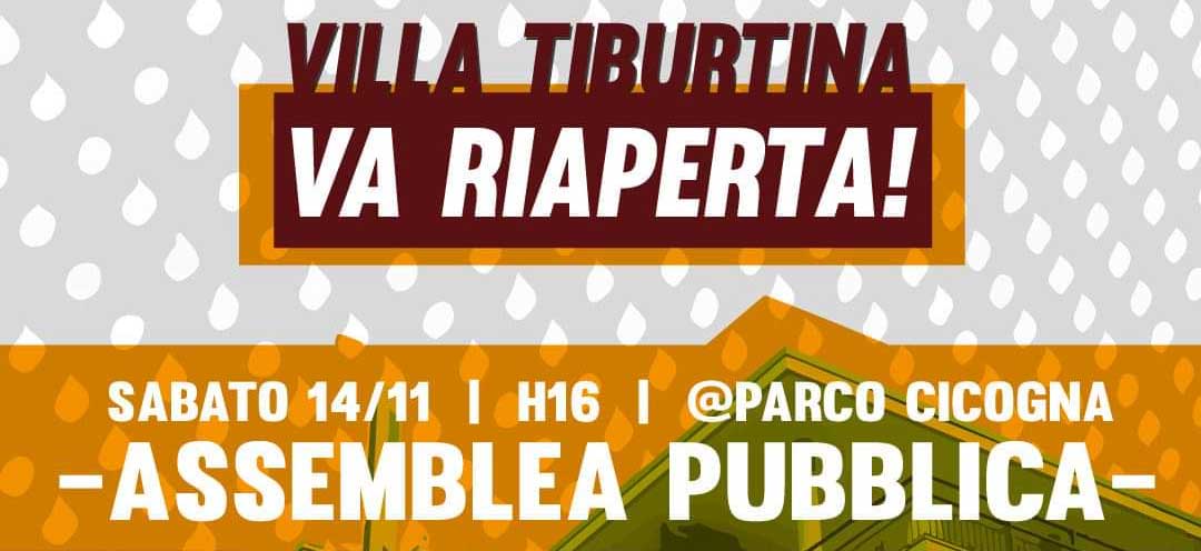 14 nov 2020 Assemblea Riapriamo Villa Tiburtina / 2