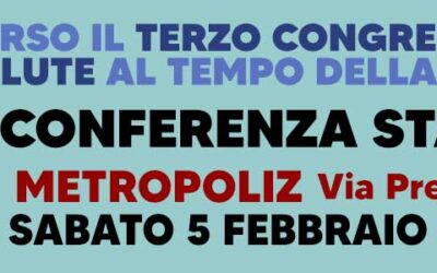 5 feb 2022 Presentazione Terzo Congresso per la Salute